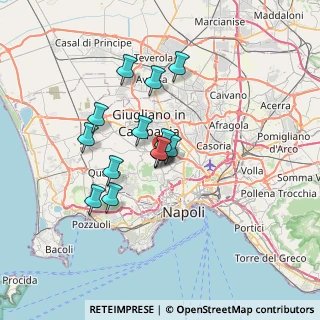 Mappa Via Giuseppe Raffaelli, 80145 Napoli NA, Italia (5.48714)