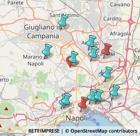 Mappa Via Osci, 80145 Napoli NA, Italia (4.17923)