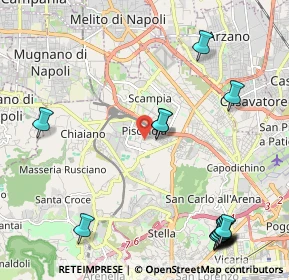 Mappa Via Osci, 80145 Napoli NA, Italia (3.11133)
