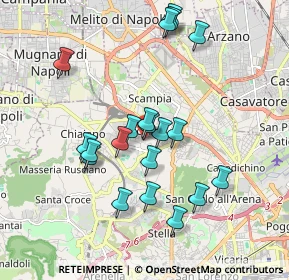 Mappa Via Osci, 80145 Napoli NA, Italia (1.875)