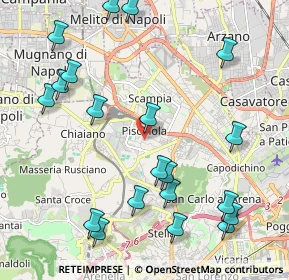 Mappa Via Osci, 80145 Napoli NA, Italia (2.7115)