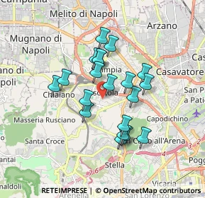 Mappa Via Osci, 80145 Napoli NA, Italia (1.5185)