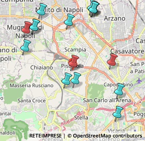 Mappa Via Osci, 80145 Napoli NA, Italia (2.665)