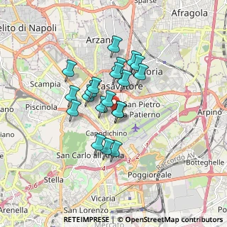 Mappa Via Giovanni Diacono, 80144 Napoli NA, Italia (1.3845)