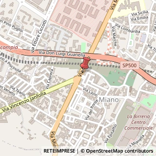 Mappa Via Miano, 190, 80145 Napoli, Napoli (Campania)