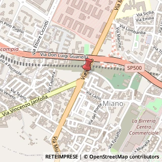 Mappa Via Miano, 184, 80145 Napoli, Napoli (Campania)