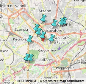 Mappa Via Canonico Cosimo Stornaiuolo, 80144 Napoli NA, Italia (1.56455)