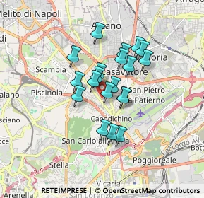 Mappa Via Canonico Cosimo Stornaiuolo, 80144 Napoli NA, Italia (1.3265)