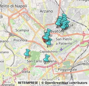Mappa Via Canonico Cosimo Stornaiuolo, 80144 Napoli NA, Italia (1.62067)