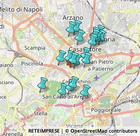 Mappa Via Canonico Cosimo Stornaiuolo, 80144 Napoli NA, Italia (1.4725)