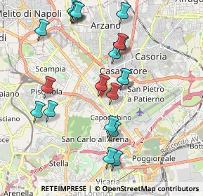 Mappa Via Canonico Cosimo Stornaiuolo, 80144 Napoli NA, Italia (2.226)