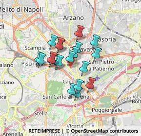 Mappa Via Canonico Cosimo Stornaiuolo, 80144 Napoli NA, Italia (1.309)