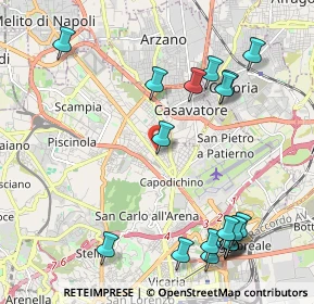 Mappa Via Canonico Cosimo Stornaiuolo, 80144 Napoli NA, Italia (2.77053)