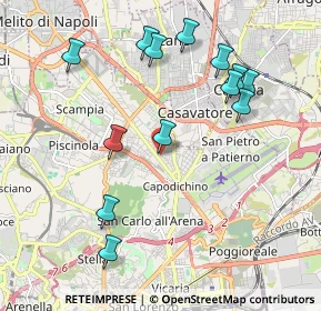 Mappa Via Canonico Cosimo Stornaiuolo, 80144 Napoli NA, Italia (2.26462)