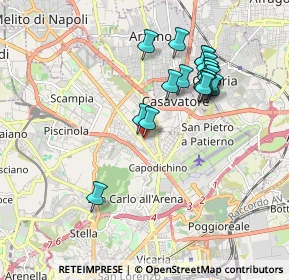 Mappa Via Canonico Cosimo Stornaiuolo, 80144 Napoli NA, Italia (1.89579)