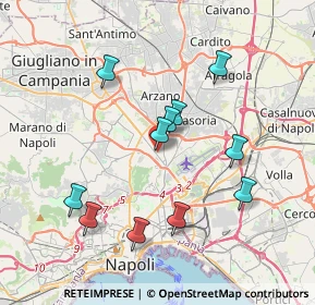 Mappa Via Canonico Cosimo Stornaiuolo, 80144 Napoli NA, Italia (3.82909)