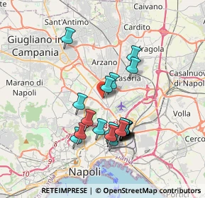 Mappa Via Canonico Cosimo Stornaiuolo, 80144 Napoli NA, Italia (3.4185)