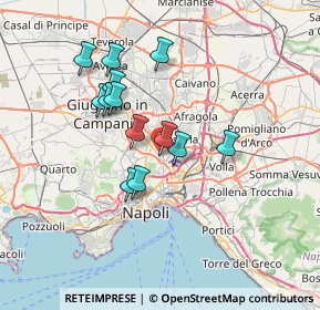 Mappa Via Canonico Cosimo Stornaiuolo, 80144 Napoli NA, Italia (6.32308)