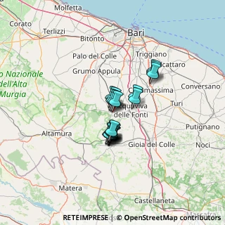 Mappa Via Guglielmo Marconi, 70020 Cassano delle Murge BA, Italia (8.5825)