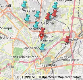 Mappa Via Giovanni Caproni, 80144 Napoli NA, Italia (2.06909)