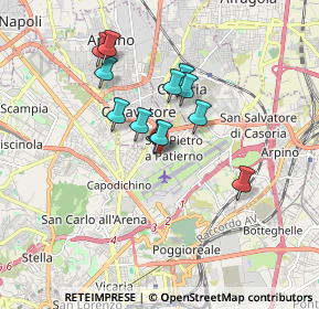 Mappa Via Giovanni Caproni, 80144 Napoli NA, Italia (1.48417)