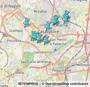 Mappa Dello Stelvio, 80144 Napoli NA, Italia (1.60667)