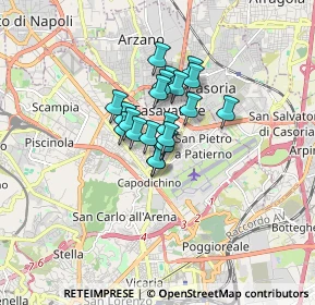 Mappa Dello Stelvio, 80144 Napoli NA, Italia (1.0445)