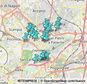 Mappa Dello Stelvio, 80144 Napoli NA, Italia (1.369)