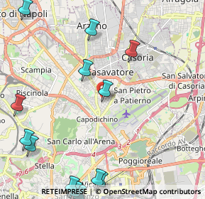 Mappa Dello Stelvio, 80144 Napoli NA, Italia (3.6685)