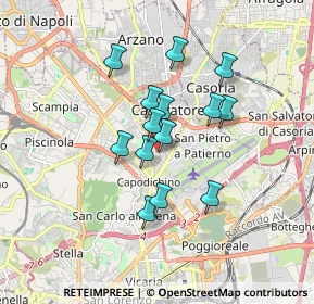 Mappa Dello Stelvio, 80144 Napoli NA, Italia (1.42357)