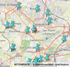 Mappa Viale Acquario, 80144 Napoli NA, Italia (3.0955)