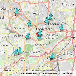 Mappa Viale dei Pianeti, 80144 Napoli NA, Italia (2.21909)