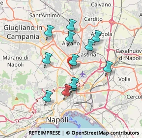 Mappa Viale Acquario, 80144 Napoli NA, Italia (3.30333)