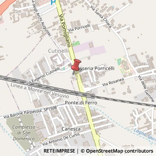Mappa Via Pomigliano, 80, 80038 Sant'Anastasia, Napoli (Campania)