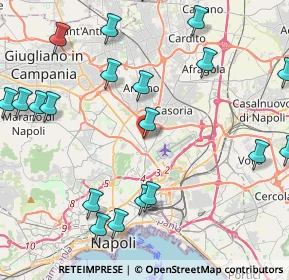 Mappa Via Cassiopea, 80144 Napoli NA, Italia (5.8375)