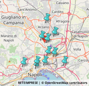 Mappa Via dei pianeti, 80144 Napoli NA, Italia (3.47636)