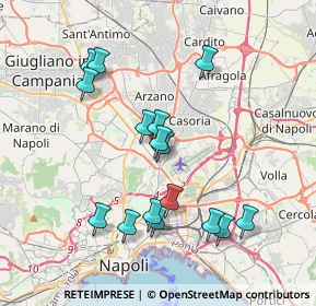 Mappa Via dei pianeti, 80144 Napoli NA, Italia (3.9375)
