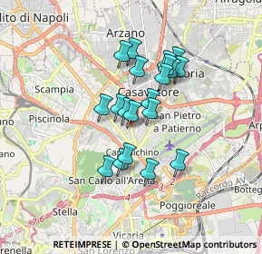 Mappa Via Cassiopea, 80144 Napoli NA, Italia (1.4065)