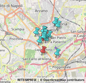 Mappa Via dei pianeti, 80144 Napoli NA, Italia (0.84923)