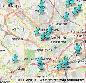 Mappa Via Cassiopea, 80144 Napoli NA, Italia (2.881)