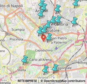 Mappa Via dei pianeti, 80144 Napoli NA, Italia (2.316)