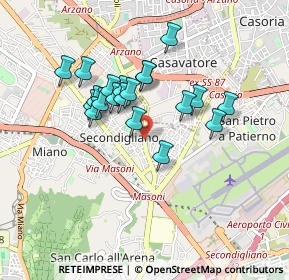 Mappa Via Cassiopea, 80144 Napoli NA, Italia (0.7855)