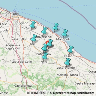 Mappa Via Padre Andrea Scalimoni, 70013 Castellana Grotte BA, Italia (11.47923)