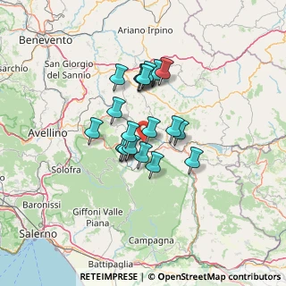 Mappa Via Dietro Le Mura, 83051 Nusco AV, Italia (10.162)