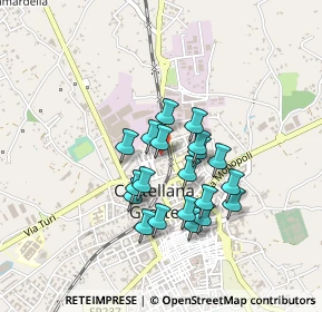 Mappa Via Nicola Pinto, 70013 Castellana Grotte BA, Italia (0.3685)