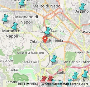 Mappa Via Luigi Compagnone, 80145 Napoli NA, Italia (3.80429)