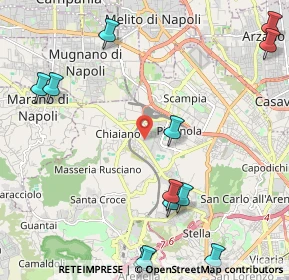 Mappa Via Luigi Compagnone, 80145 Napoli NA, Italia (3.14333)