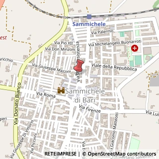 Mappa Via della Resistenza, 19, 70010 Sammichele di Bari, Bari (Puglia)