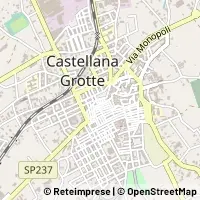 지도 Castellana Grotte
