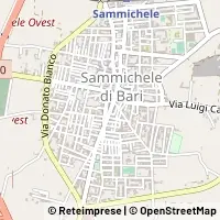 Map Sammichele di Bari